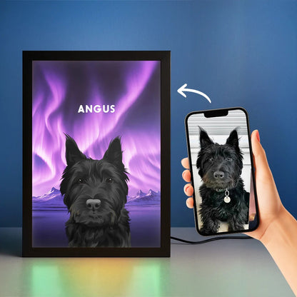 Custom LED Pet Portrait