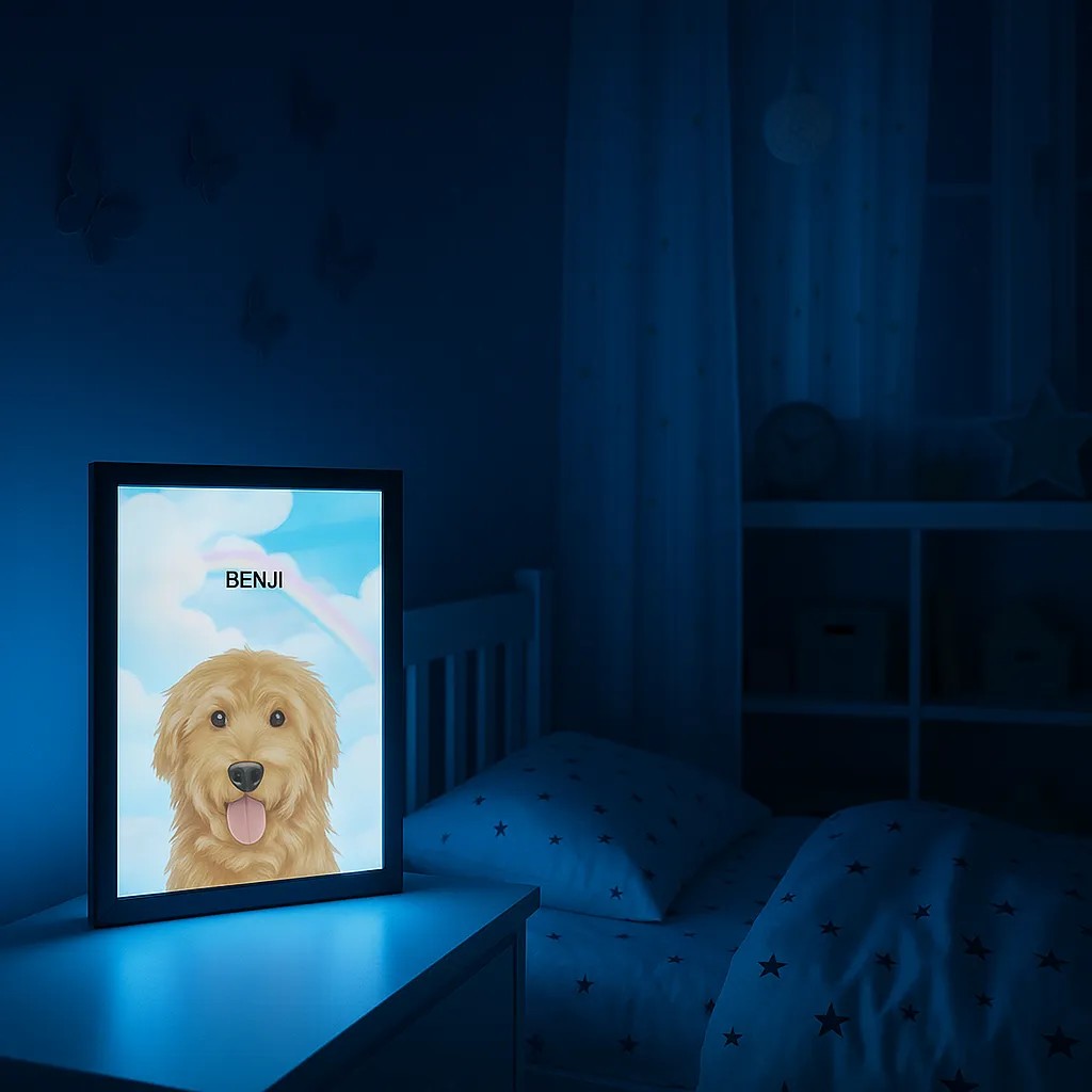 Custom LED Pet Portrait