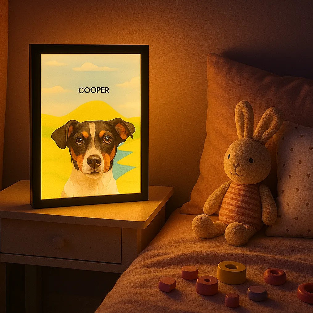 Custom LED Pet Portrait