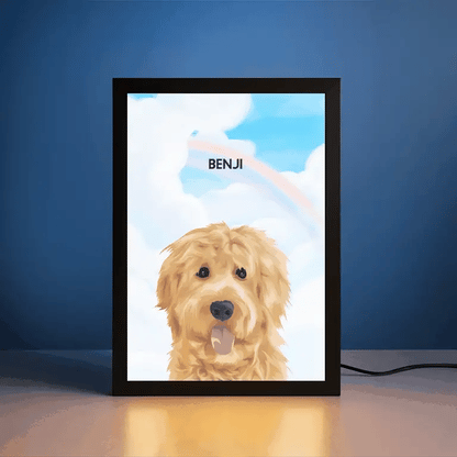 Custom LED Pet Portrait