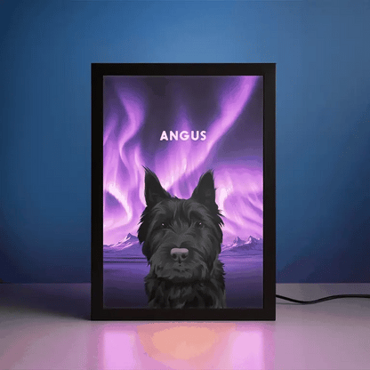 Custom LED Pet Portrait